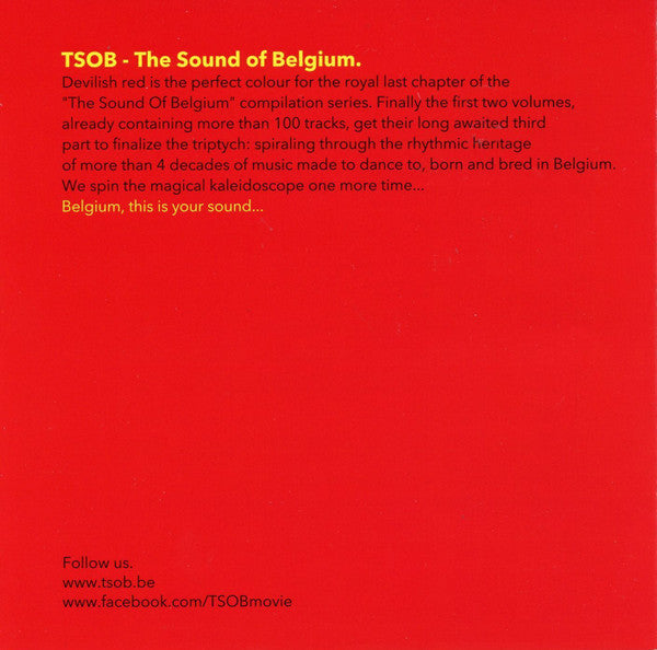 Various : TSOB - The Sound Of Belgium Vol. 3 (4xCD, Comp)