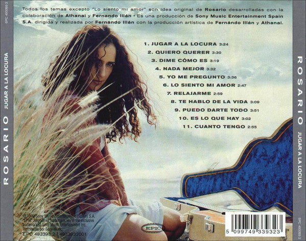 Rosario Flores : Jugar A La Locura (CD, Album, Enh)