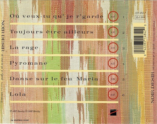 Noir Désir : Où Veux-tu Qu'je R'garde (CD, MiniAlbum, RE, PDO)