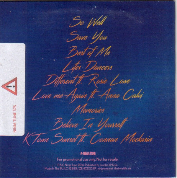 The Invisible (2) : Patience (CDr, Album, Num, Promo)