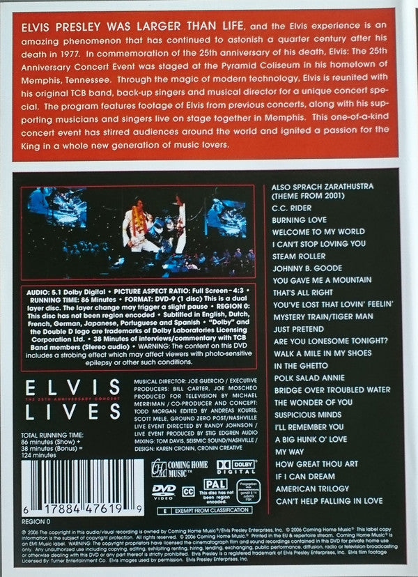 Elvis Presley : Elvis Lives (DVD-V, PAL)