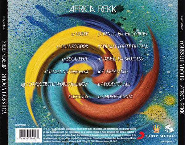 Youssou N'Dour : Africa Rekk (CD, Album)