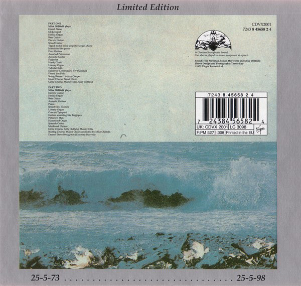 Mike Oldfield : Tubular Bells (CD, Album, Ltd, RE, RM, Gol)
