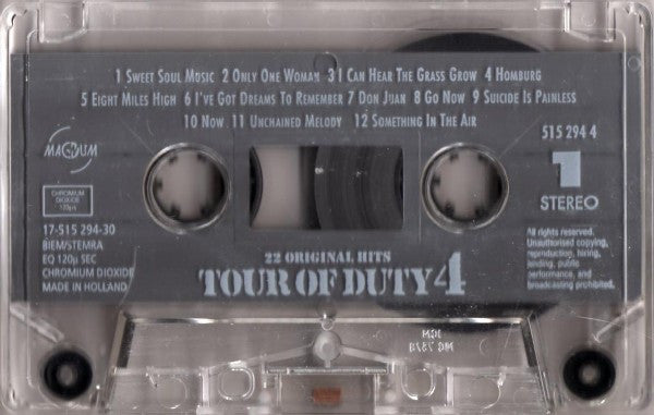 Various : Tour Of Duty 4 (Cass, Comp)