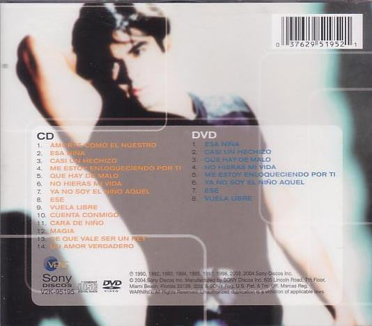 Jerry Rivera : Mi Historia Musical (CD, Comp + DVD-V)