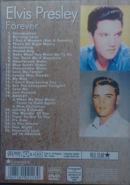 Elvis Presley : Forever (DVD-V, Unofficial, PAL)