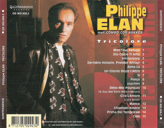 Philippe Elan met Combo Cor Bakker : Tricolore (CD, Album)