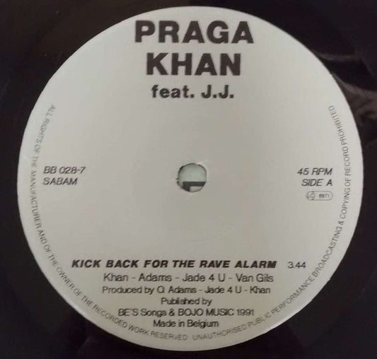 Praga Khan : Rave Alarm (7")