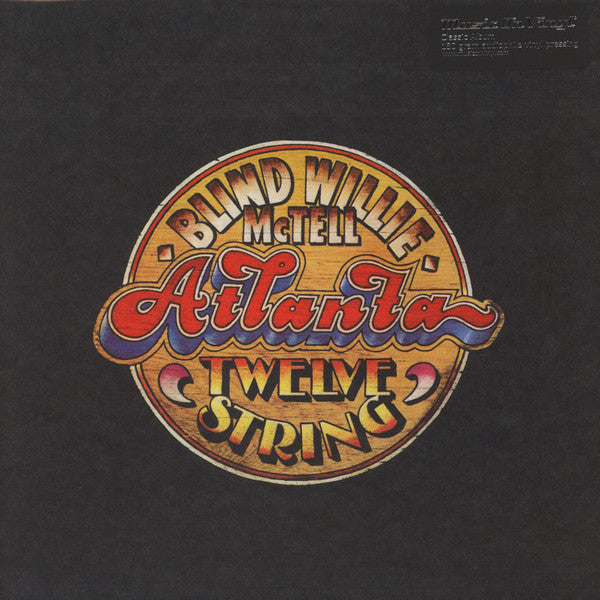 Blind Willie McTell : Atlanta Twelve String (LP, Album, Mono, RE, Gat)