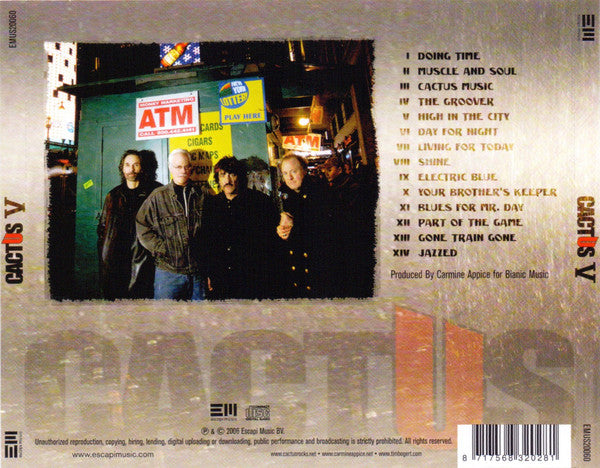 Cactus (3) : V (CD, Album)