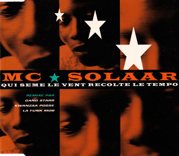 MC Solaar : Qui Sème Le Vent Récolte Le Tempo (CD, Maxi)