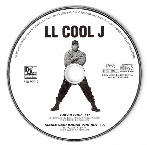 LL Cool J : I Need Love / Mama Said Knock You Out (CD, Single)