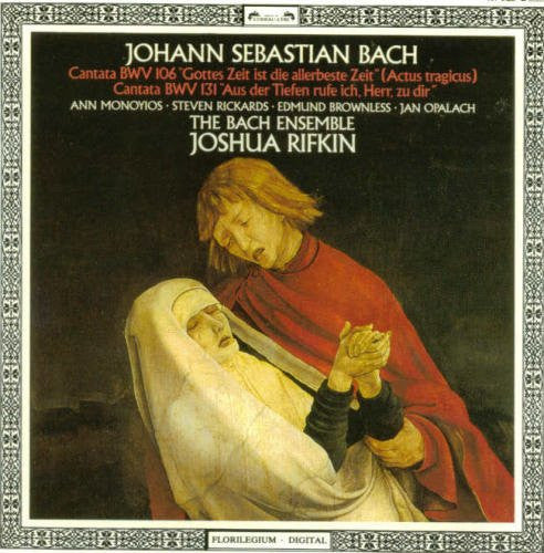 Johann Sebastian Bach, The Bach Ensemble, Joshua Rifkin : Cantatas 106 & 131 (CD)