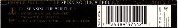George Michael : The Spinning The Wheel E.P. (CD, EP)