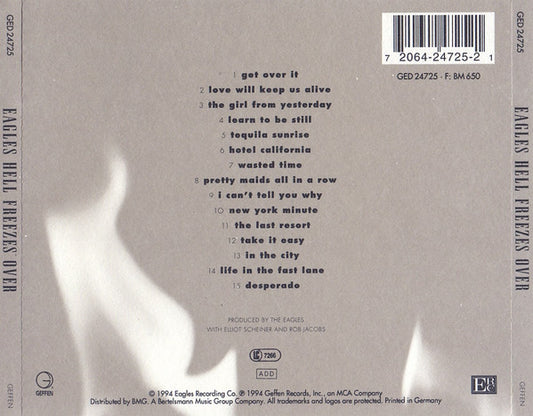 Eagles : Hell Freezes Over (CD, Album)