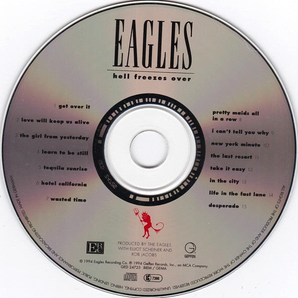 Eagles : Hell Freezes Over (CD, Album)