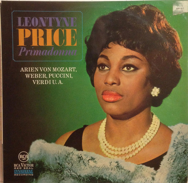 Leontyne Price : Leontyne Price Primadonna - Arien Von Mozart, Weber, Puccini, Verdi U.A. (LP, Album)