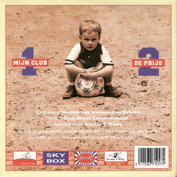Jiskefet : Mijn Club (CD, Single)