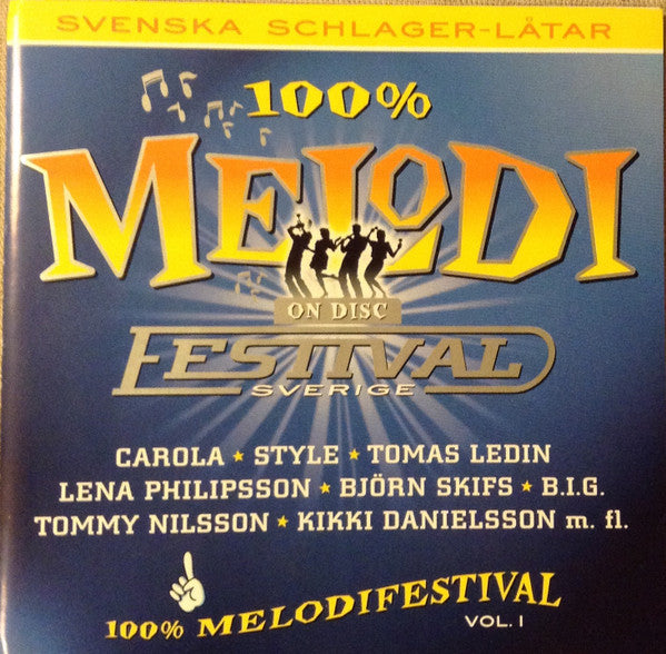 Various : 100% Melodifestival (CD, Comp)