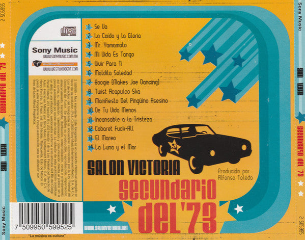 Salón Victoria : Secundario Del ' 73 (CD, Album)