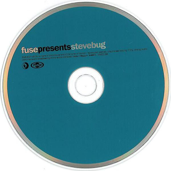 Steve Bug : Fuse Presents Steve Bug (CD, Comp, Mixed)