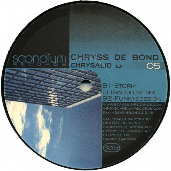 Chryss De Bond : Chrysalid (12")