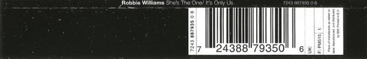 Robbie Williams : She's The One / It's Only Us (CD, Maxi, Enh)