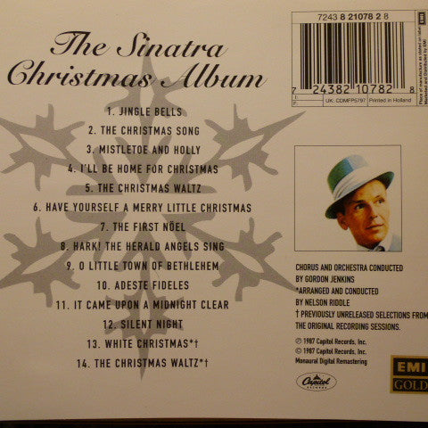 Frank Sinatra : The Sinatra Christmas Album (CD, Album, RE, RM)