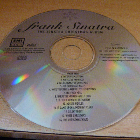 Frank Sinatra : The Sinatra Christmas Album (CD, Album, RE, RM)