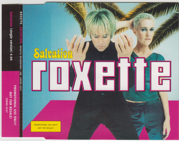 Roxette : Salvation (CD, Single, Promo)
