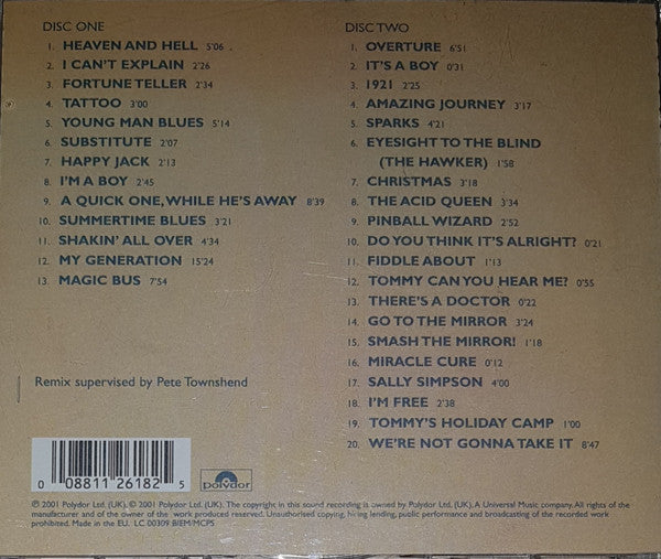 The Who : Live At Leeds (2xCD, Album, Dlx, RE, RM)