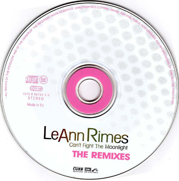 LeAnn Rimes : Can't Fight The Moonlight (The Remixes) (CD, Maxi)