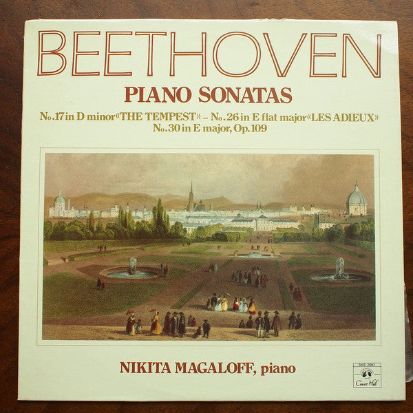 Ludwig van Beethoven, Nikita Magaloff : Piano Sonatas Nº 17, 26, 30 (LP, Album)