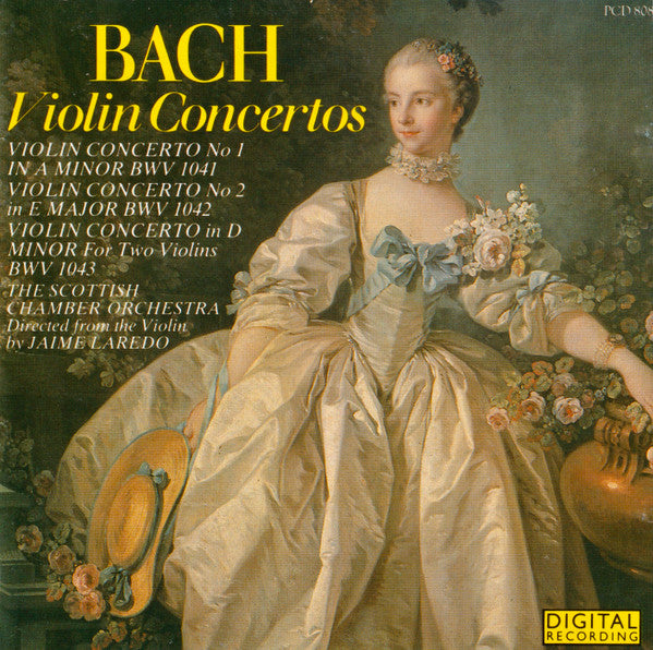 Johann Sebastian Bach - Scottish Chamber Orchestra, Jaime Laredo : Violin Concertos (CD, Album)