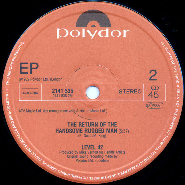 Level 42 : Are You Hearing (What I Hear)? (12", EP)