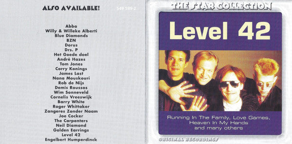 Level 42 : The Star Collection (CD, Comp)