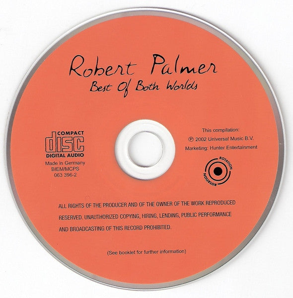 Robert Palmer : Best Of Both Worlds (CD, Comp)