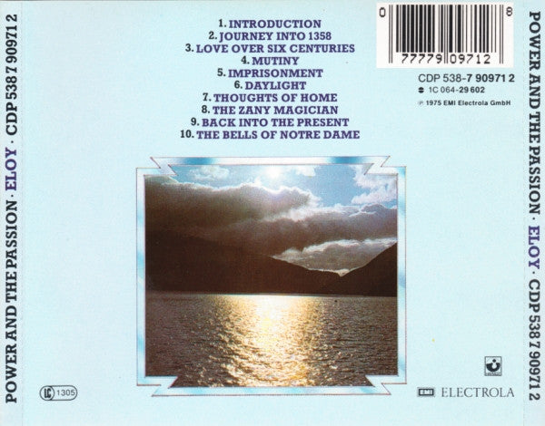 Eloy : Power And The Passion (CD, Album, RE)