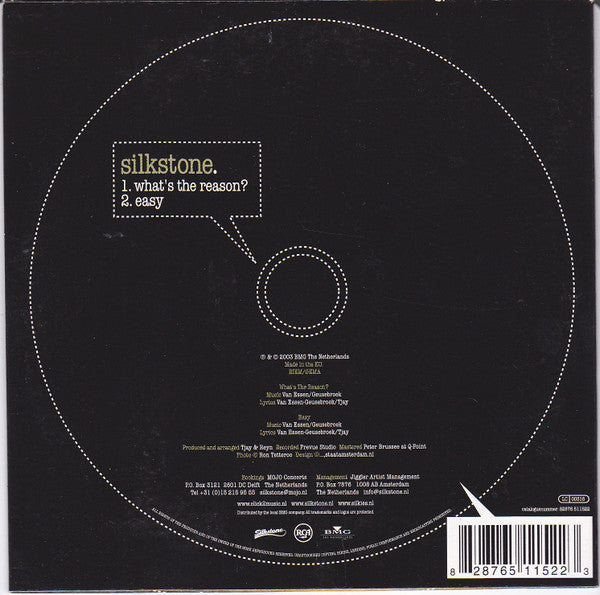 Silkstone : What's The Reason (CD, Single, Car)