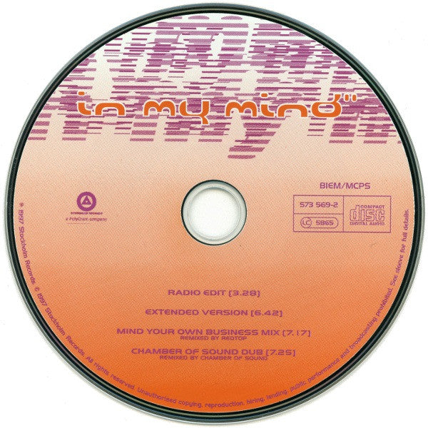 Antiloop : In My Mind (CD, Maxi)