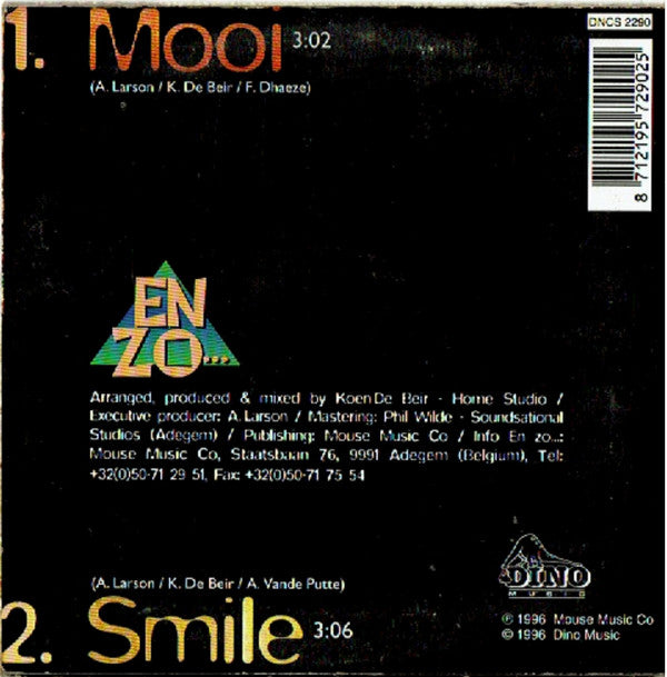 En Zo... : Mooi - Smile (CD, Single)