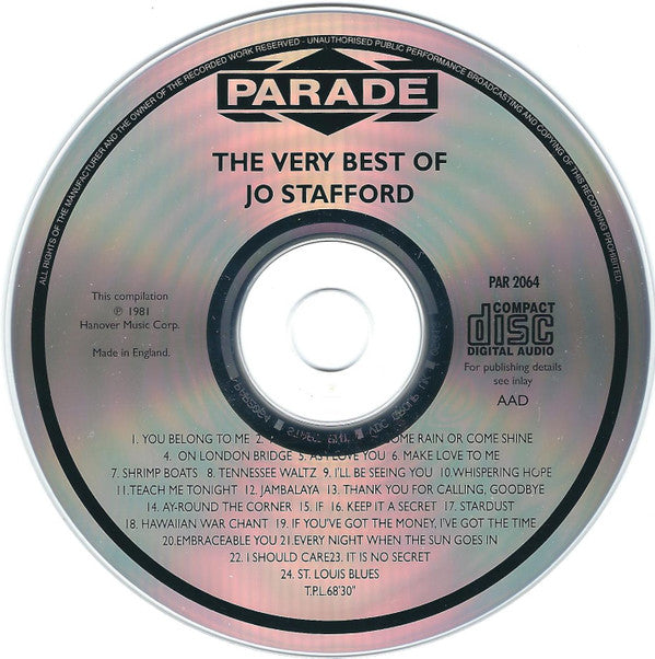 Jo Stafford : The Very Best Of (CD, Comp)