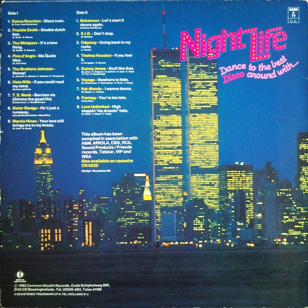 Various : Night Life (LP, Album, Comp)