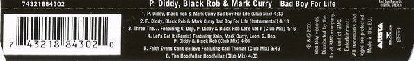 P. Diddy • Black Rob • Mark Curry : Bad Boy For Life (CD, Maxi)