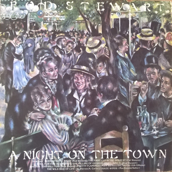 Rod Stewart : A Night On The Town (LP, Album)