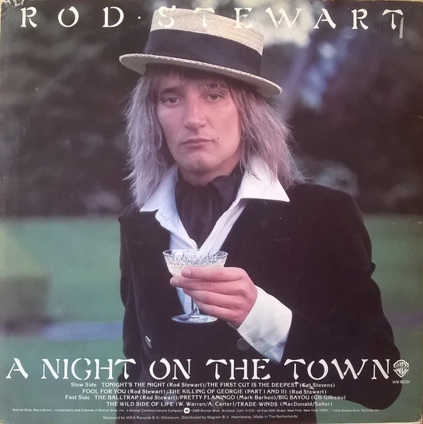 Rod Stewart : A Night On The Town (LP, Album)