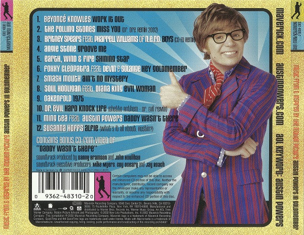 Various : Austin Powers In Goldmember (Music From & Inspired By The Motion Picture) (CD, Comp, Enh)