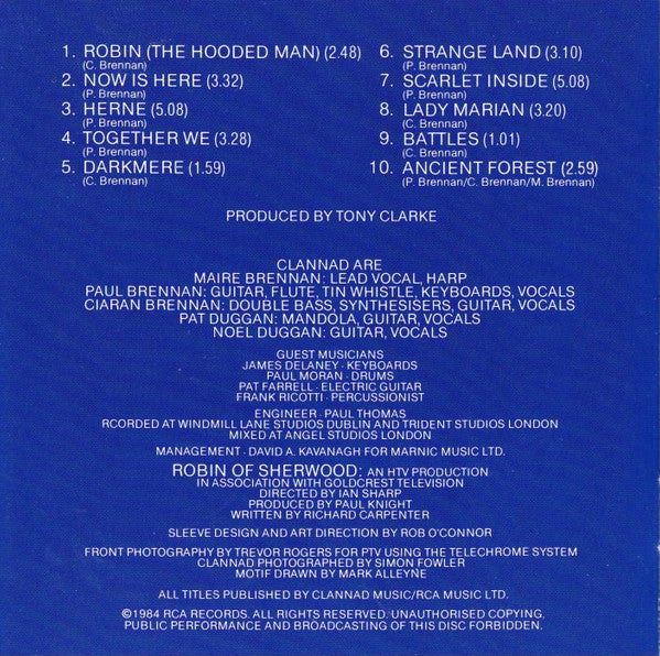 Clannad : Legend (CD, Album, RP, PMD)