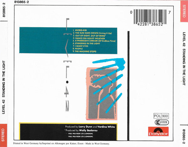 Level 42 : Standing In The Light (CD, Album)