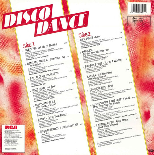 Various : Disco Dance (LP, Comp)